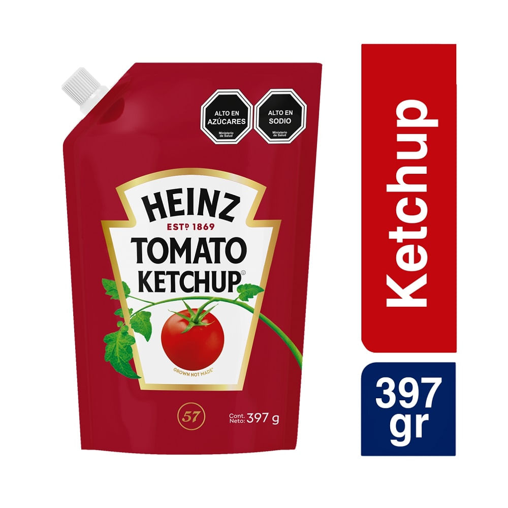 Ketchup Heinz doy pack 397 g