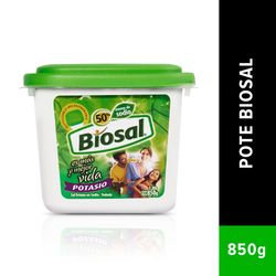 Sal light Biosal con 50% menos de sodio pote 850 g