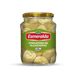 Corazones de alcachofas Esmeralda frasco 400 g