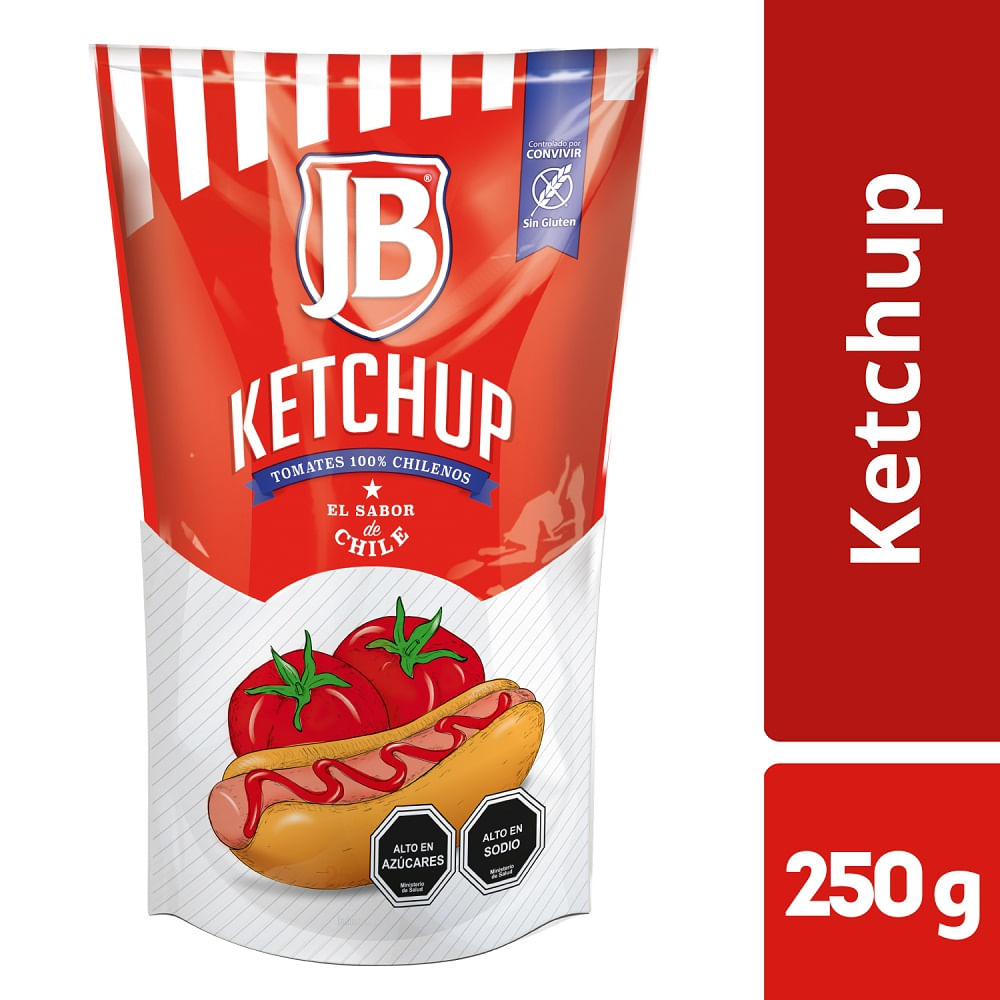 Ketchup JB doy pack 250 g