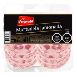 Mortadela jamonada La Preferida envasado 150 g