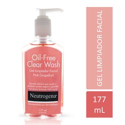 Gel de limpieza Neutrogena oil free clear wash pomelo 177 ml