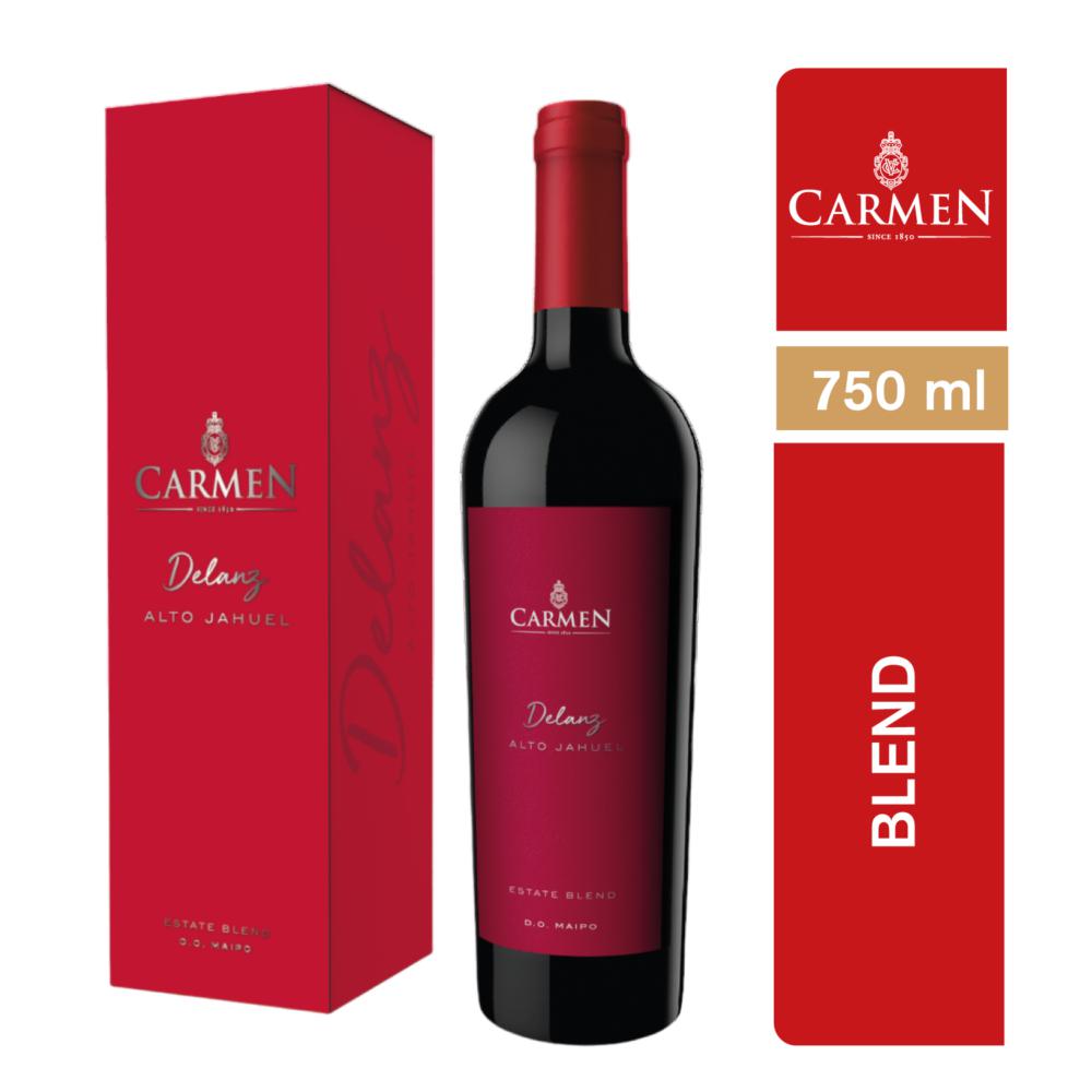 Vino Carmen Delanz alto jahuel botella 750 cc