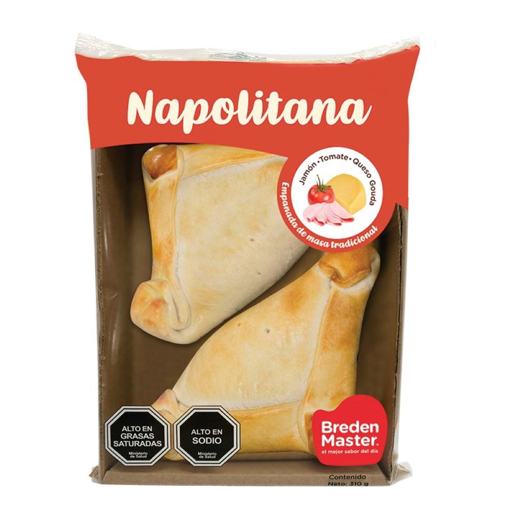 Pack empanadas BredenMaster napolitana 2 un