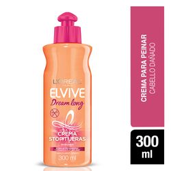 Crema para peinar Elvive dream long cabello largo dañado 300 ml