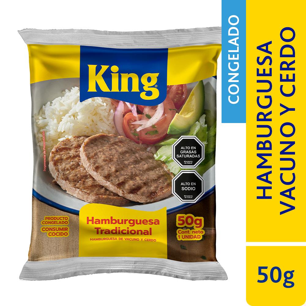 Hamburguesa de vacuno King 50 g