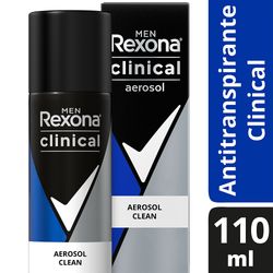 Desodorante Rexona Clinical men clean spray 110 ml