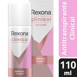 Desodorante Rexona clinical classic spray 110 ml