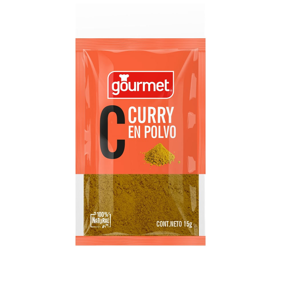 Curry Gourmet sobre 15 g