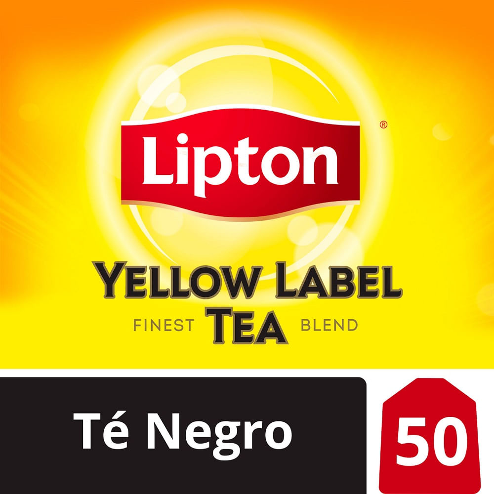 Té Lipton Yellow label 50 bolsitas