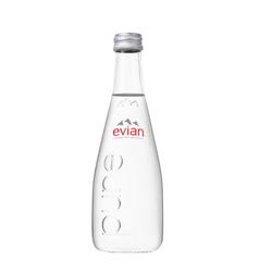 Agua mineral Evian sin gas vidrio 330 ml