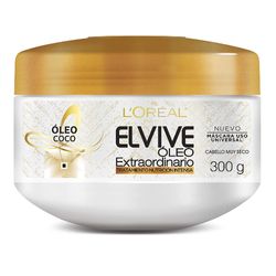 Crema de tratamiento Elvive óleo extraordinario óleo de coco 300 ml