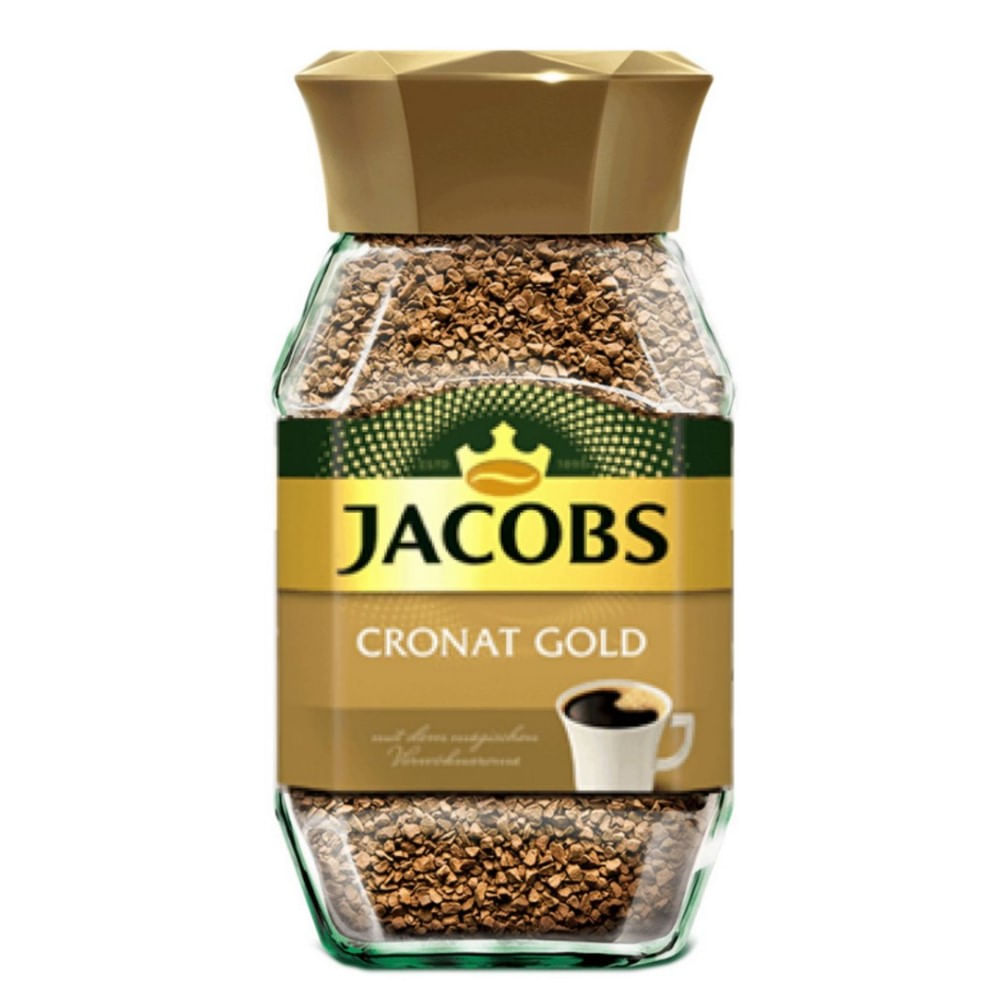 Café instantáneo Jacobs cronat gold liofilizado frasco 200 g