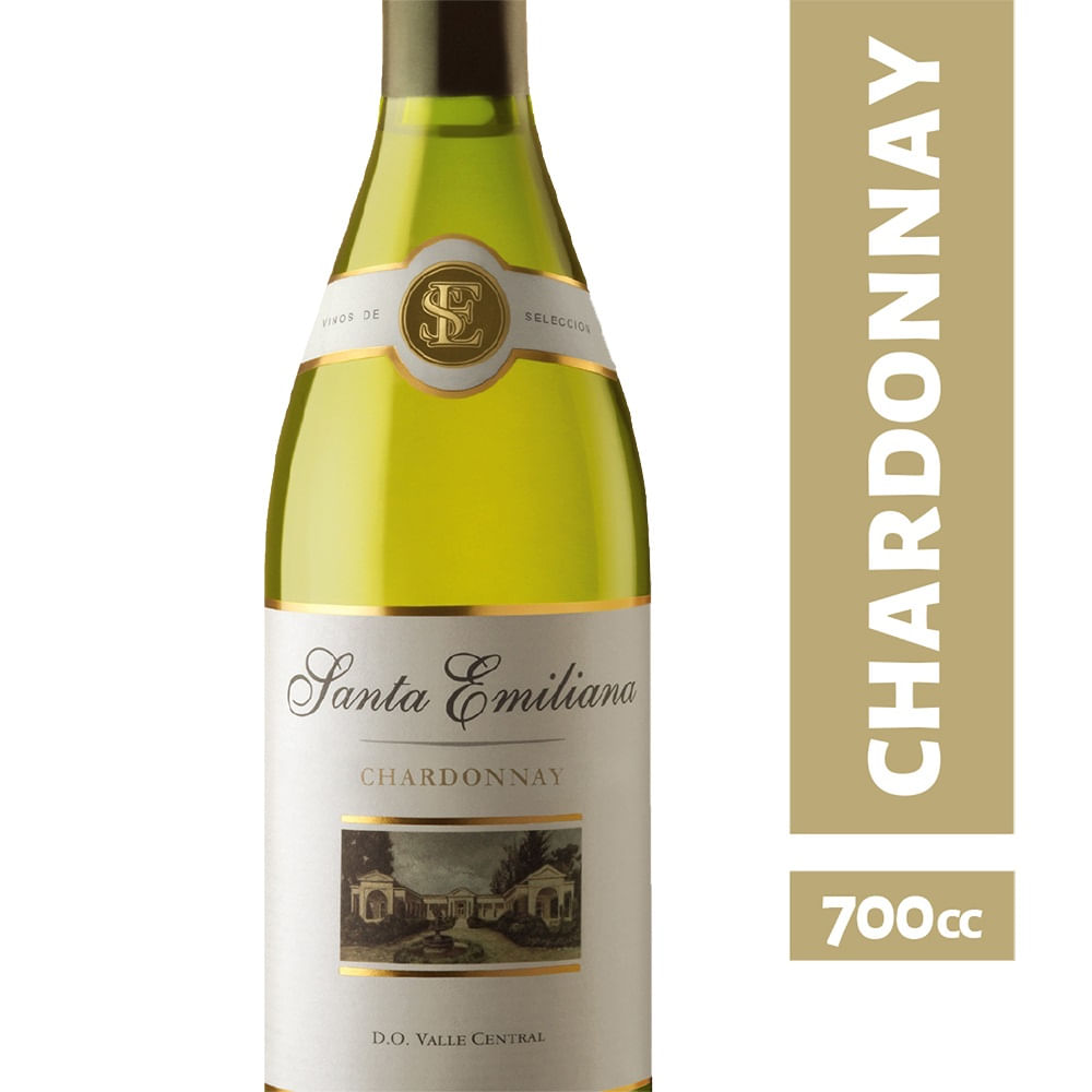 Vino Santa Emiliana chardonnay 700 cc