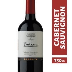 Vino Emiliana reserva cabernet sauvignon 750 cc