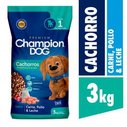 Alimento perro cachorro Champion Dog 3 Kg