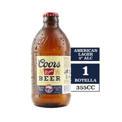 Cerveza Coors original botella 355 cc