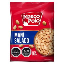 Maní salado Marco Polo bolsa 160 g