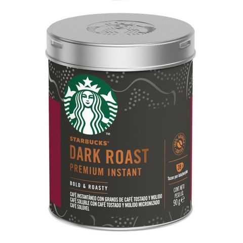 Café instantáneo Starbucks dark roast 90 g