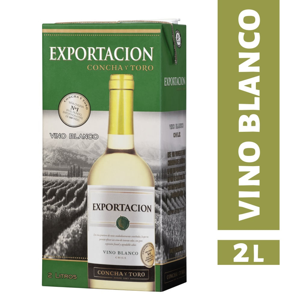 Vino Exportación blanco caja 2 L
