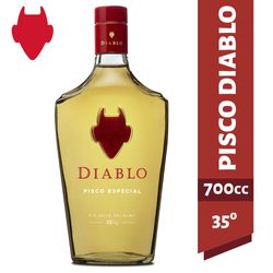 Pisco Diablo botella 700 cc