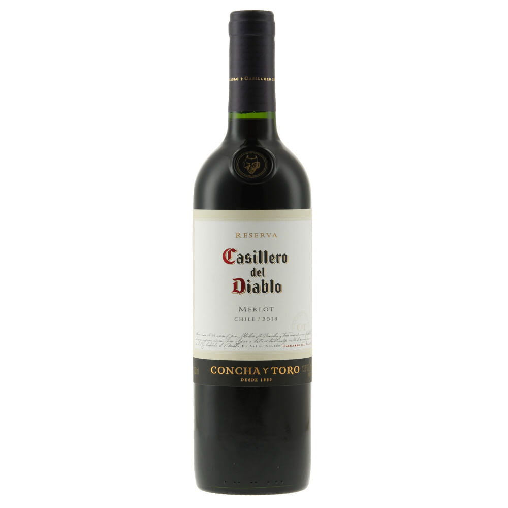 Vino Casillero del Diablo reserva merlot 750 cc Vino Casillero del Diablo reserva merlot 750 cc