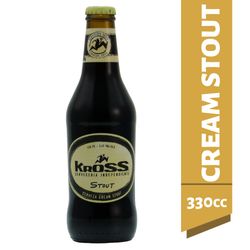 Cerveza Kross stout botella 330 cc