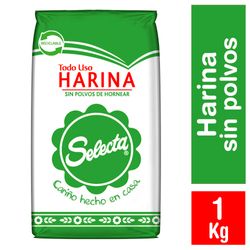 Harina Selecta sin polvos 1 Kg