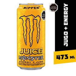 Bebida energética Monster energy juice riper lata 473 ml