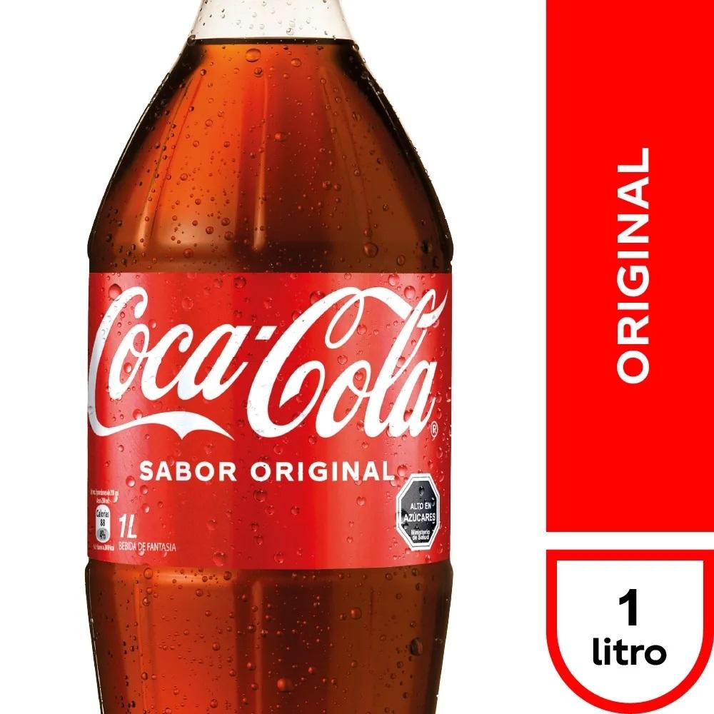 Bebida Coca Cola original 1 L