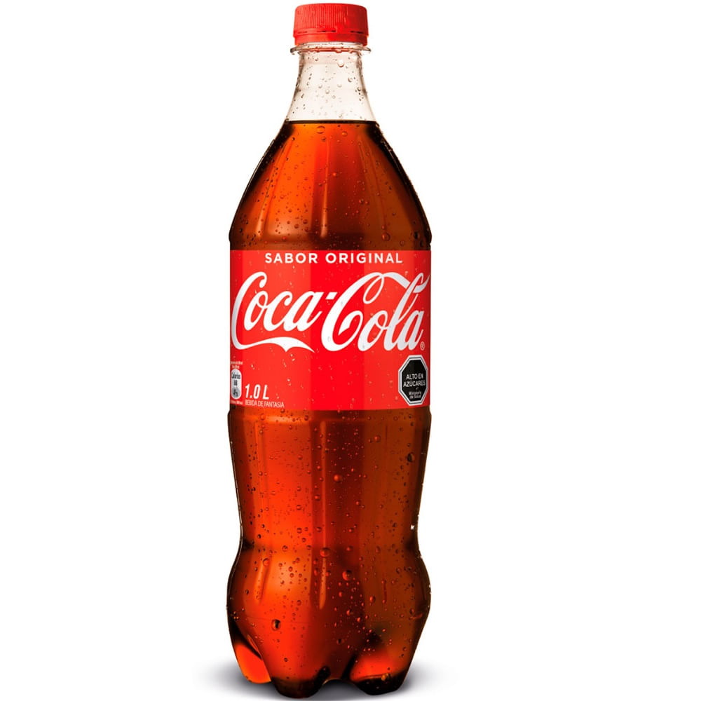 Bebida Coca Cola original 1 L Bebida Coca Cola original 1 L