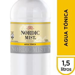 Bebida Nordic Mist agua tónica 1.5 L
