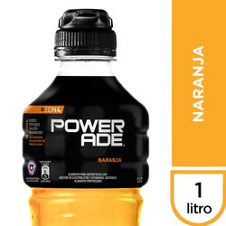 Bebida isotónica Powerade naranja botella 1 L