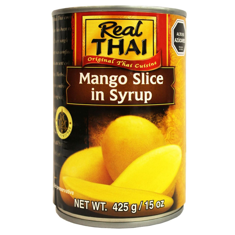 Mango en rodajas Real Thai 445 g