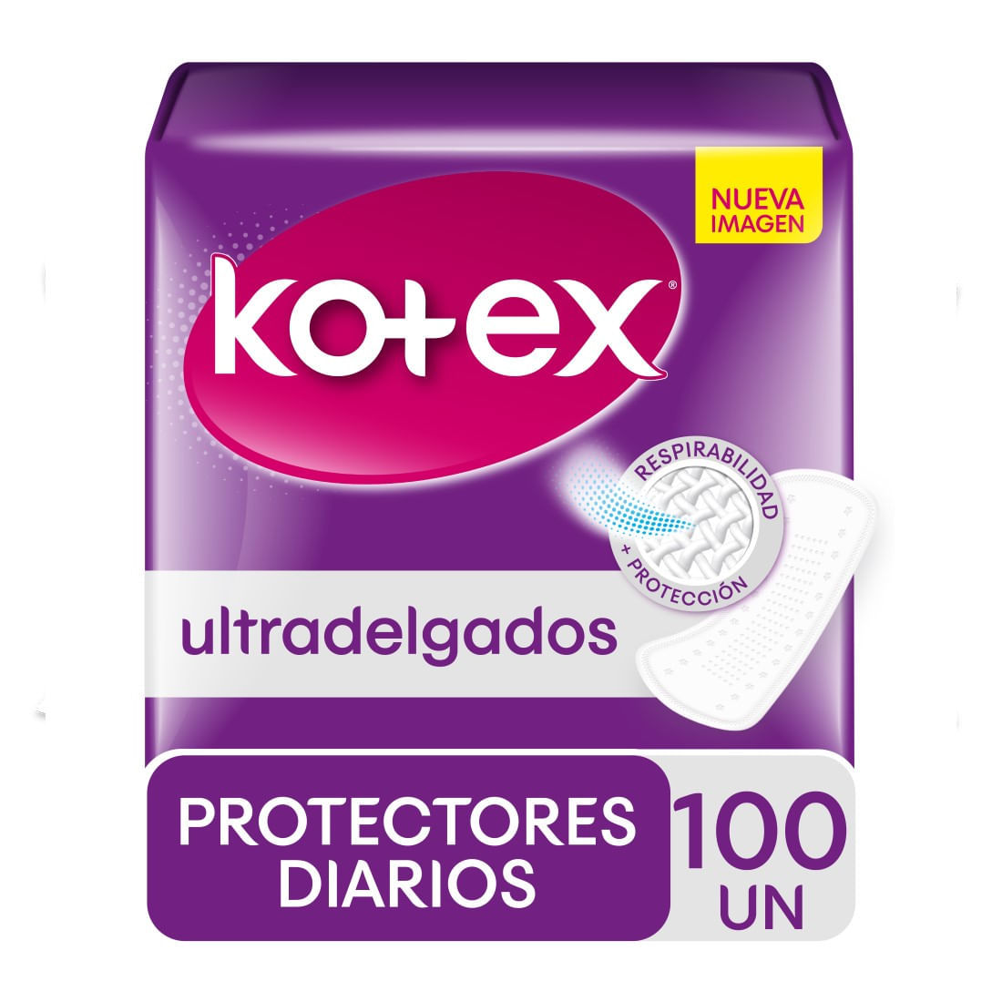 Protector diario Kotex ultra delgado 100 un