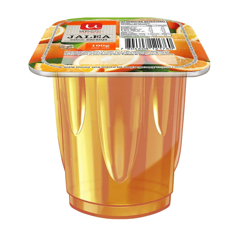Jalea Unimarc naranja 100 g