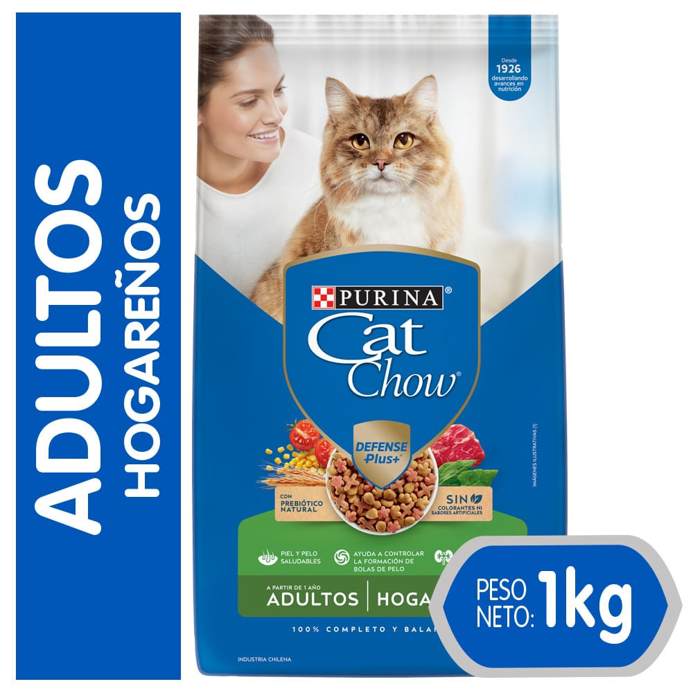 Alimento gato adulto Cat Chow indoor 1 Kg