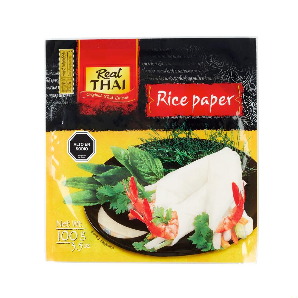 Papel de arroz Real Thai 22 cm 100 g