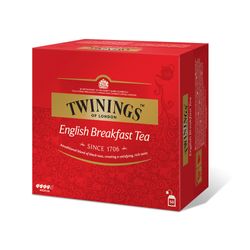 Té negro Twining's english beakfast 50 bolsitas