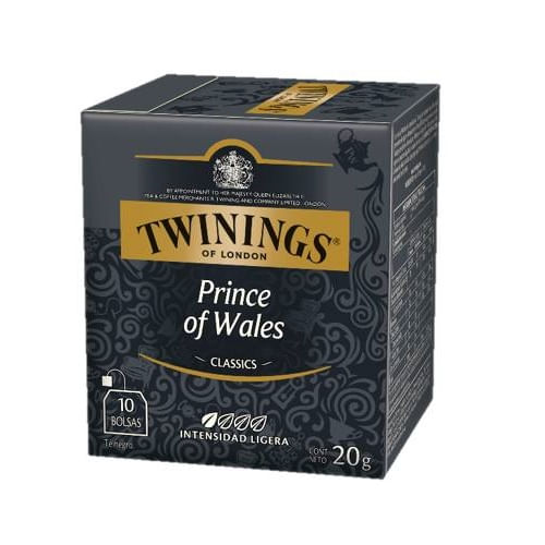 Té Twining's Prince of Wales 10 bolsitas