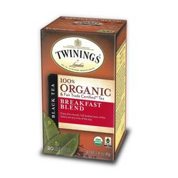 Té orgánico Twinings breakfast 20 bolsitas