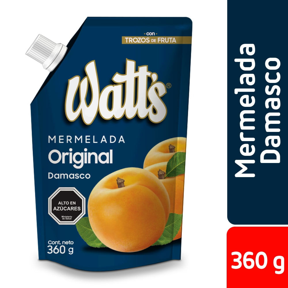 Mermelada Watt's damasco doypack 360 g