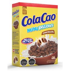 Cereal Cola Cao mini pillows chocolate 400 g