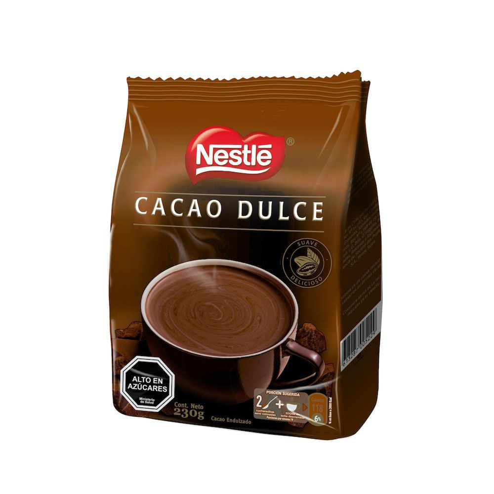 Saborizante en polvo Nestlé cacao dulce 230 g