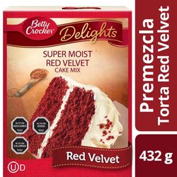 Mezcla Betty Crocker torta roja 432 g