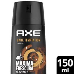 Desodorante Axe dark temptation chocolate spray 150 ml