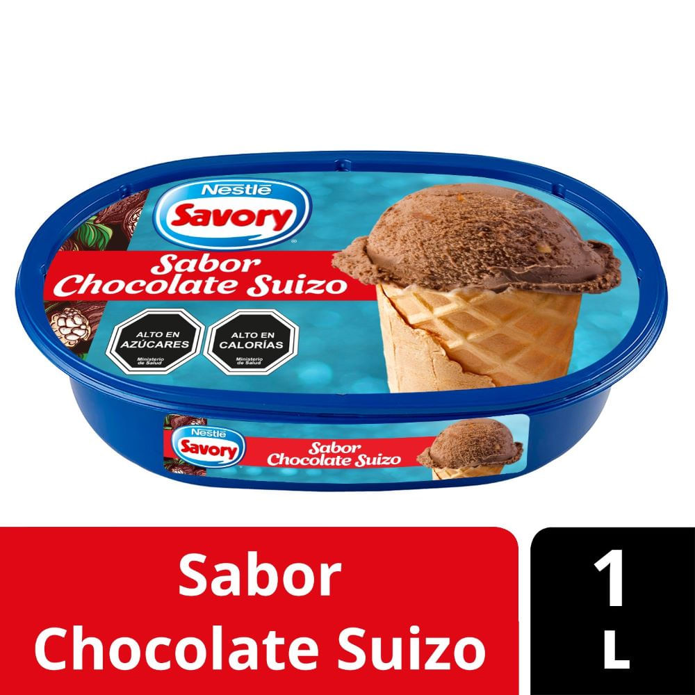 Helado Savory chocolate suizo cassata 1 L
