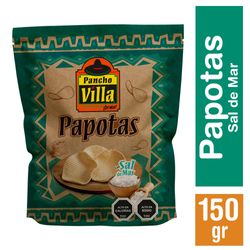 Papas fritas papotas Pancho Villa sal de mar 150 g