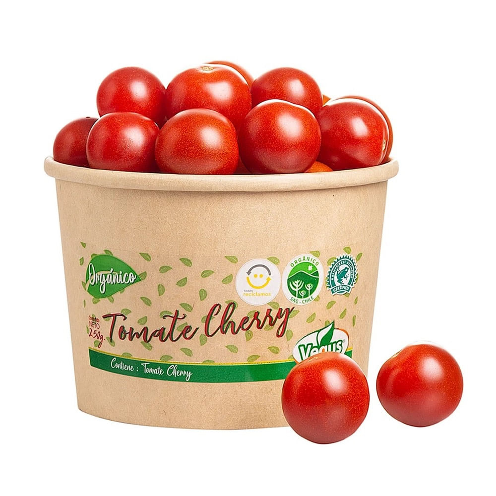 Tomate cherry Vegus orgánico 250 g