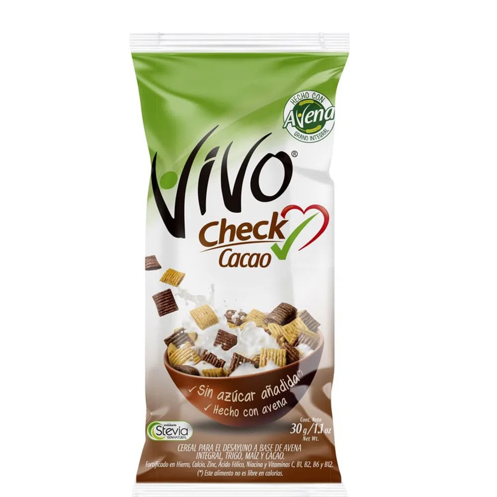 Cereal Vivo shot check cacao 30 g